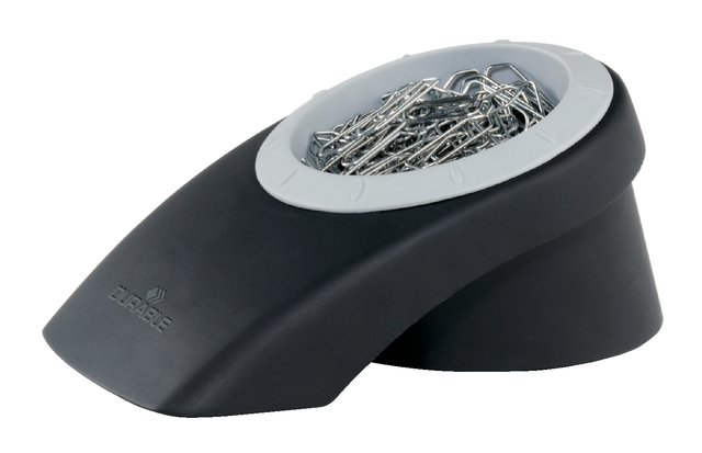 Papercliphouder Vegas inclusief 100 paperclips zwart afbeelding