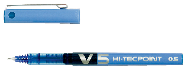 Rollerpen PILOT Hi-Tecpoint V5 fijn blauw afbeelding