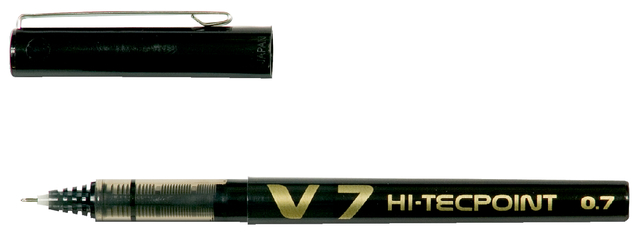 Rollerpen PILOT Hi-Tecpoint V7 medium zwart afbeelding