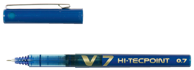 Rollerpen PILOT Hi-Tecpoint V7 medium blauw afbeelding
