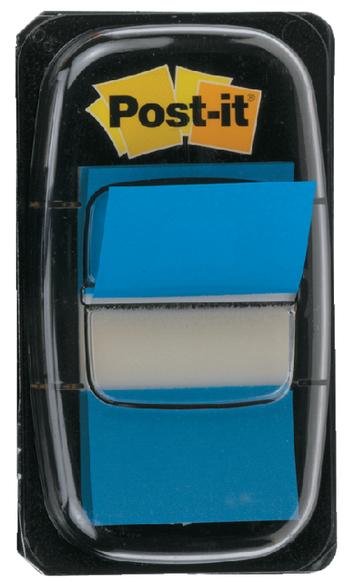 Indextabs Post-it 680 25.4x43.2mm blauw 50 tabs afbeelding