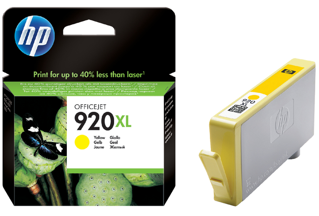 Inktcartridge HP CD974AE 920XL geel afbeelding