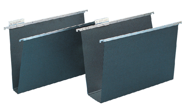 Hangmap Djois Alzicht A4 frontaal U-bodem 40mm zwart afbeelding