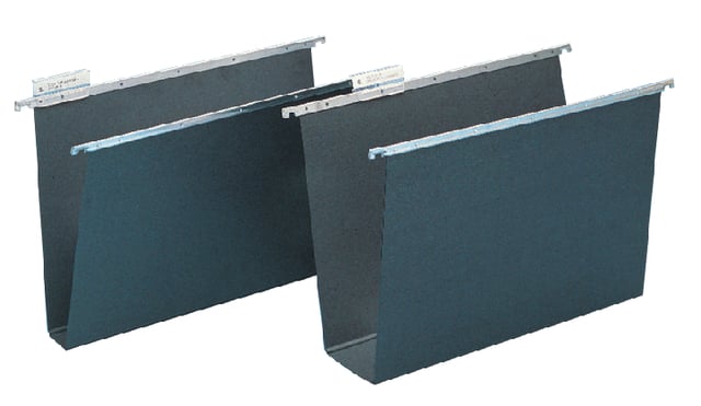 Hangmap Djois Alzicht folio frontaal U-bodem 40mm zwart afbeelding