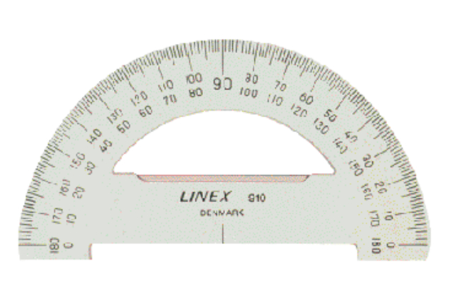 Gradenboog Linex 910 diameter 10cm 180graden transparant afbeelding