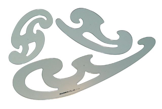 Burmester mal Rumold 81104 3-delig transparant afbeelding