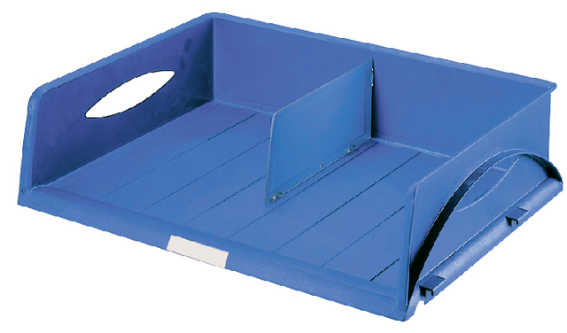 Brievenbak Leitz Sorty Jumbo A3 dwars blauw afbeelding
