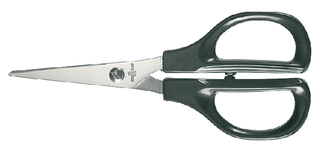 Schaar Quantore 140mm +plastic handvat zwart afbeelding