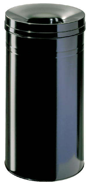 Papierbak met vlamdover Durable 3327-01 60 liter zwart afbeelding