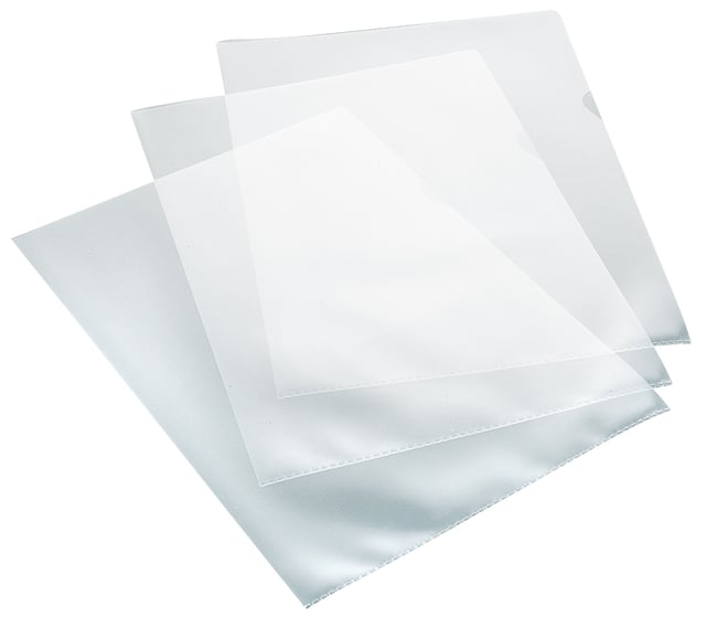 Insteekmap L-model Quantore A4 PP 0.12mm nerf 100 stuks afbeelding