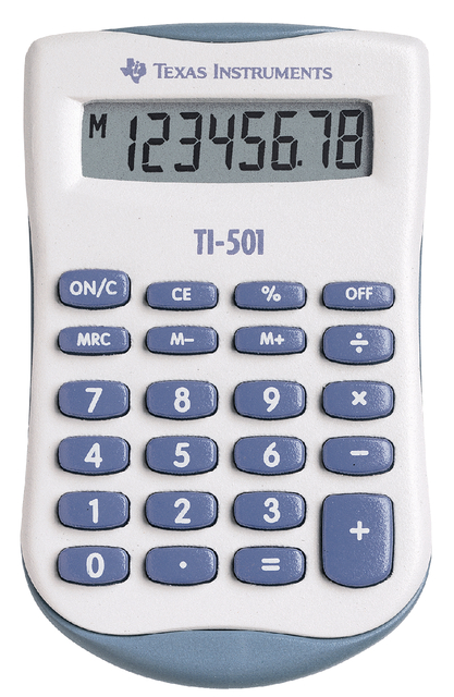 Rekenmachine TI-501 afbeelding