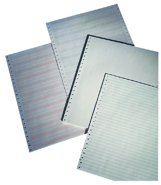 Computerpapier 240x12" blanco LP 2V 60/57gr 1000 vel — Foto 2 van 2