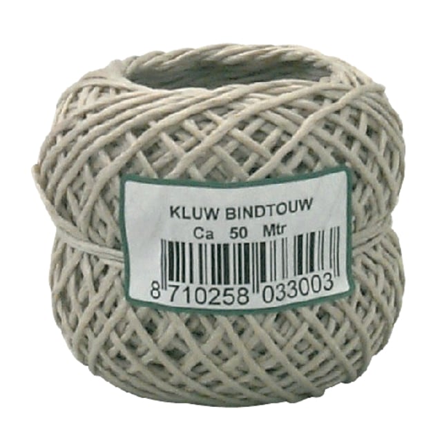 Henneptouw Muller 2-draads ca 50 meter afbeelding