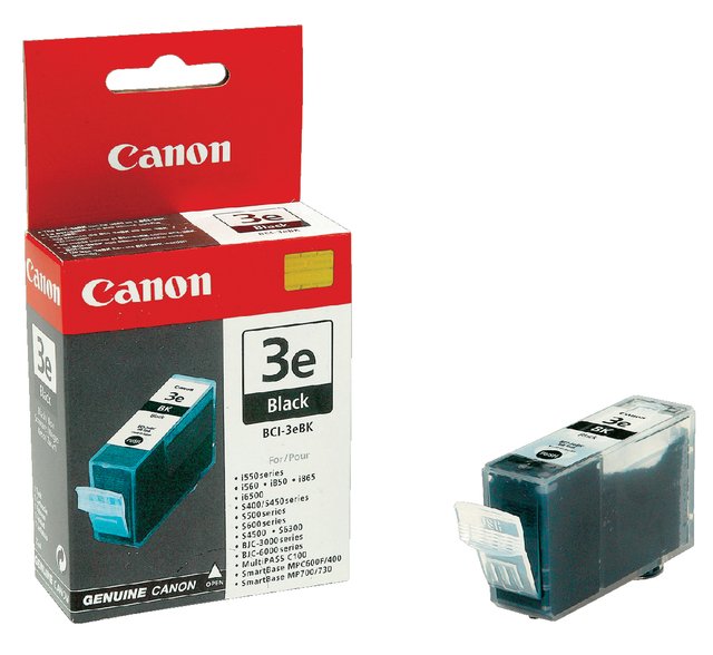 Inktcartridge Canon BCI-3E zwart afbeelding