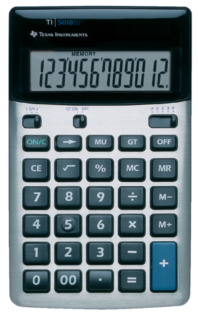 Rekenmachine TI-5018SV afbeelding