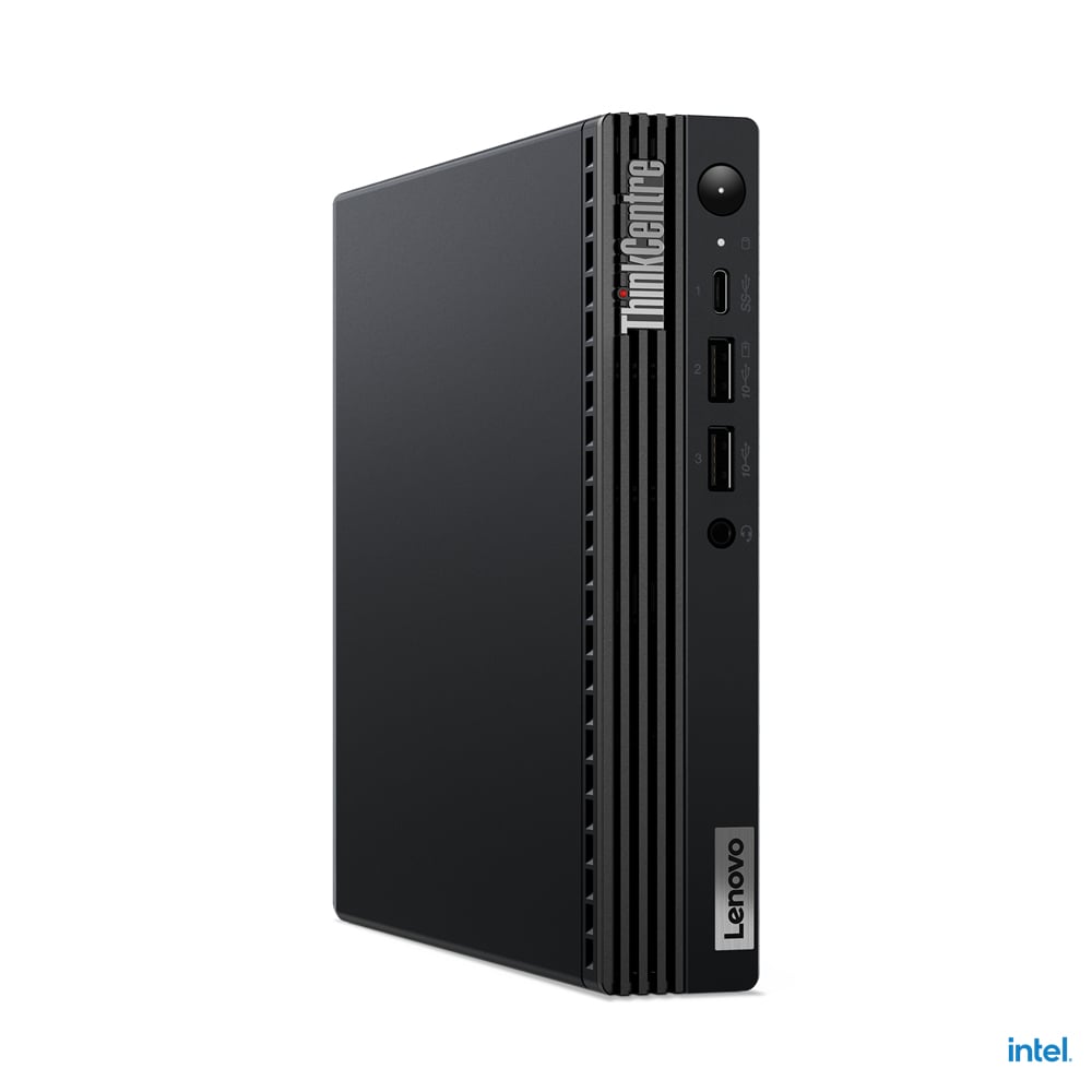 Lenovo ThinkCentre M70q Gen 4 Intel® Core™ i5 i5-13400T 8 GB DDR4-SDRAM 256 GB SSD Windows 11 Pro Mini PC Zwart afbeelding