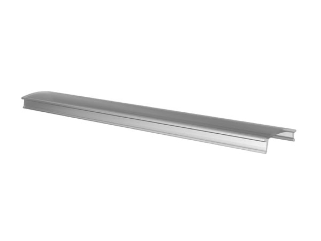 DIFFUSOR (ONDER) VOOR REEKS PROFIELEN WALL LED LAMP, SLW - POLYCARBONAAT - UV-BESTENDIG - 2 m - TRANSPARANT