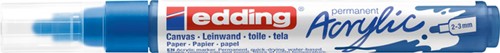 Acrylmarker edding e-5100 medium gentiaanblauw afbeelding