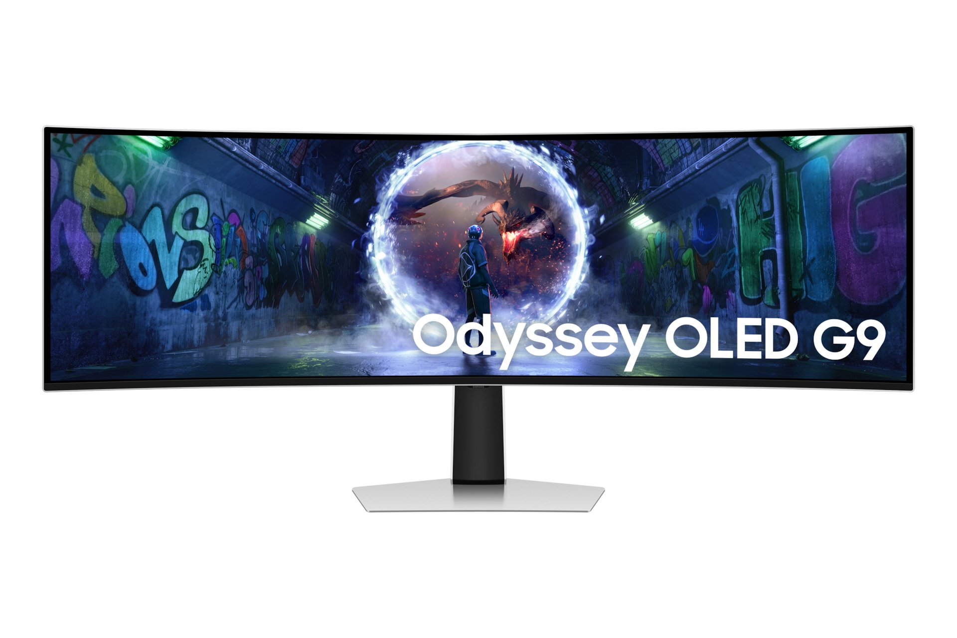 Samsung 49 Inch Odyssey OLED G9 G93SD DQHD 240Hz Gaming Monitor