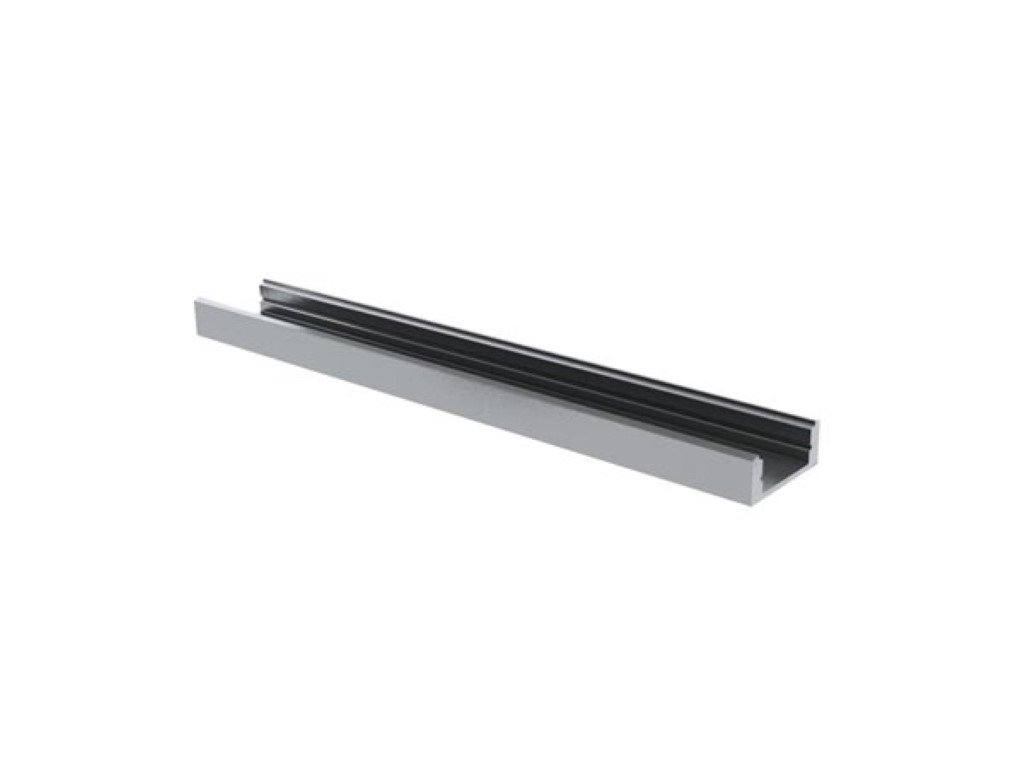 Ledprofiel slimline 7 mm - 3 m - zilver afbeelding