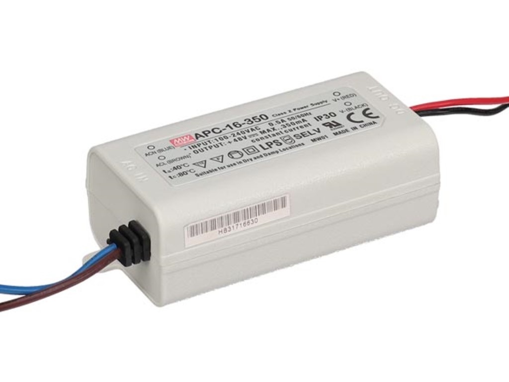Velleman LED-DRIVER MET CONSTANTE STROOM 1 UITGANG 350 mA 16 W