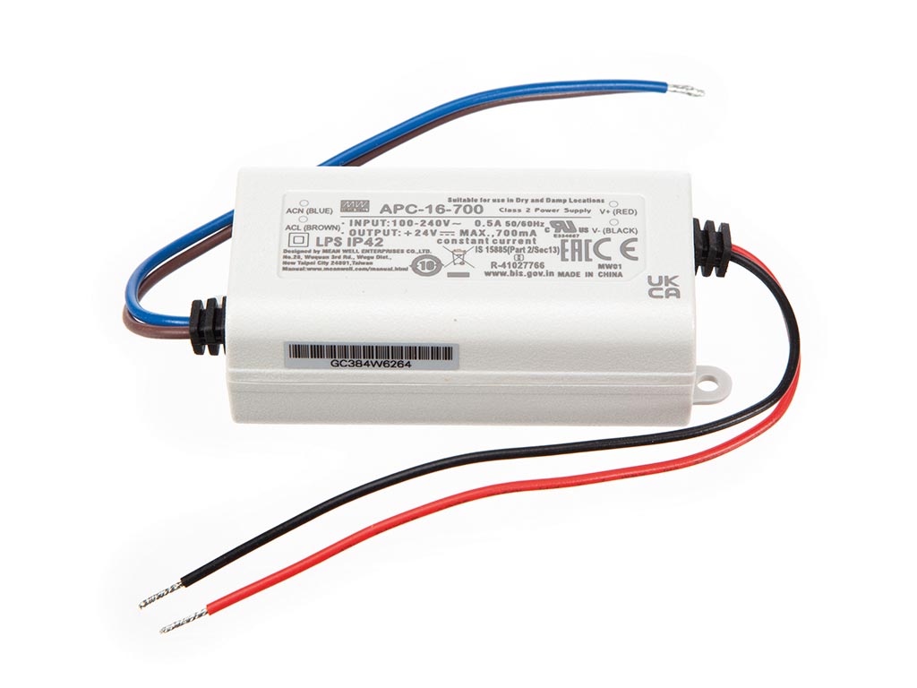 Velleman LED-DRIVER MET CONSTANTE STROOM 1 UITGANG 700 mA 16 W