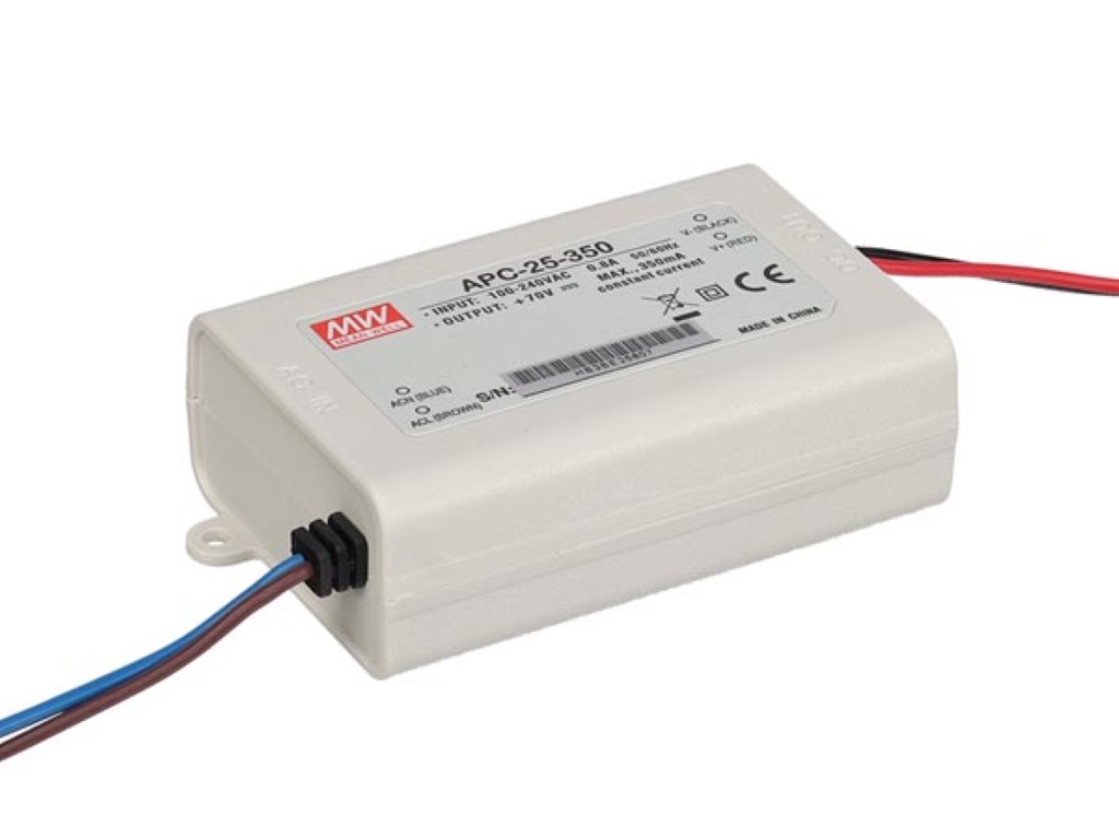 Velleman LED-DRIVER MET CONSTANTE STROOM 1 UITGANG 350 mA 25 W