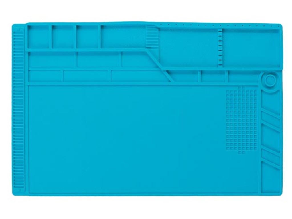 SILICONEN SOLDEERMAT - 550 x 350 mm afbeelding