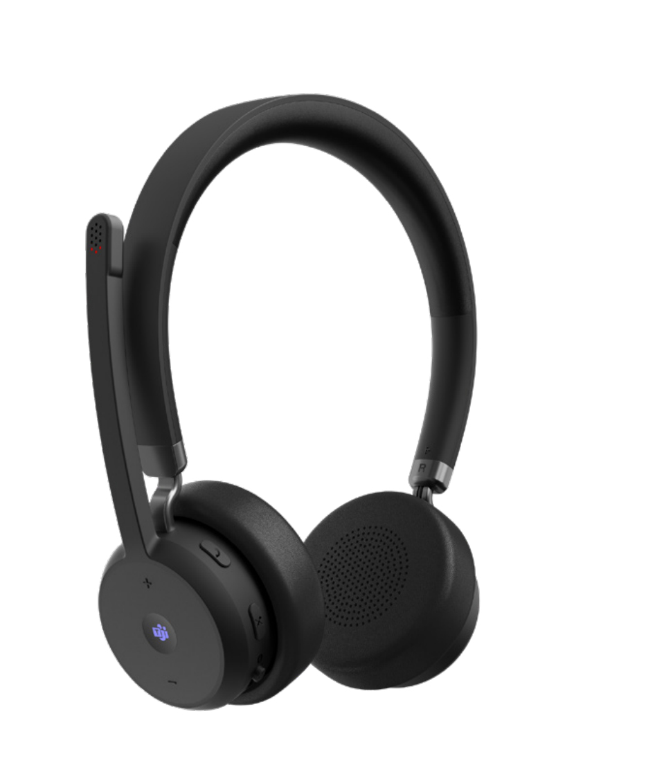 Lenovo Wireless VoIP Headset Draadloos Hoofdband Kantoor/callcenter Bluetooth Zwart afbeelding