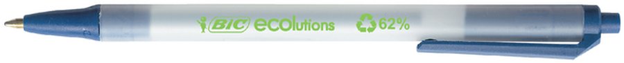 Balpen Bic Ecolutions medium blauw afbeelding