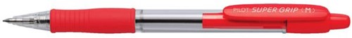 Balpen PILOT Super Grip medium rood