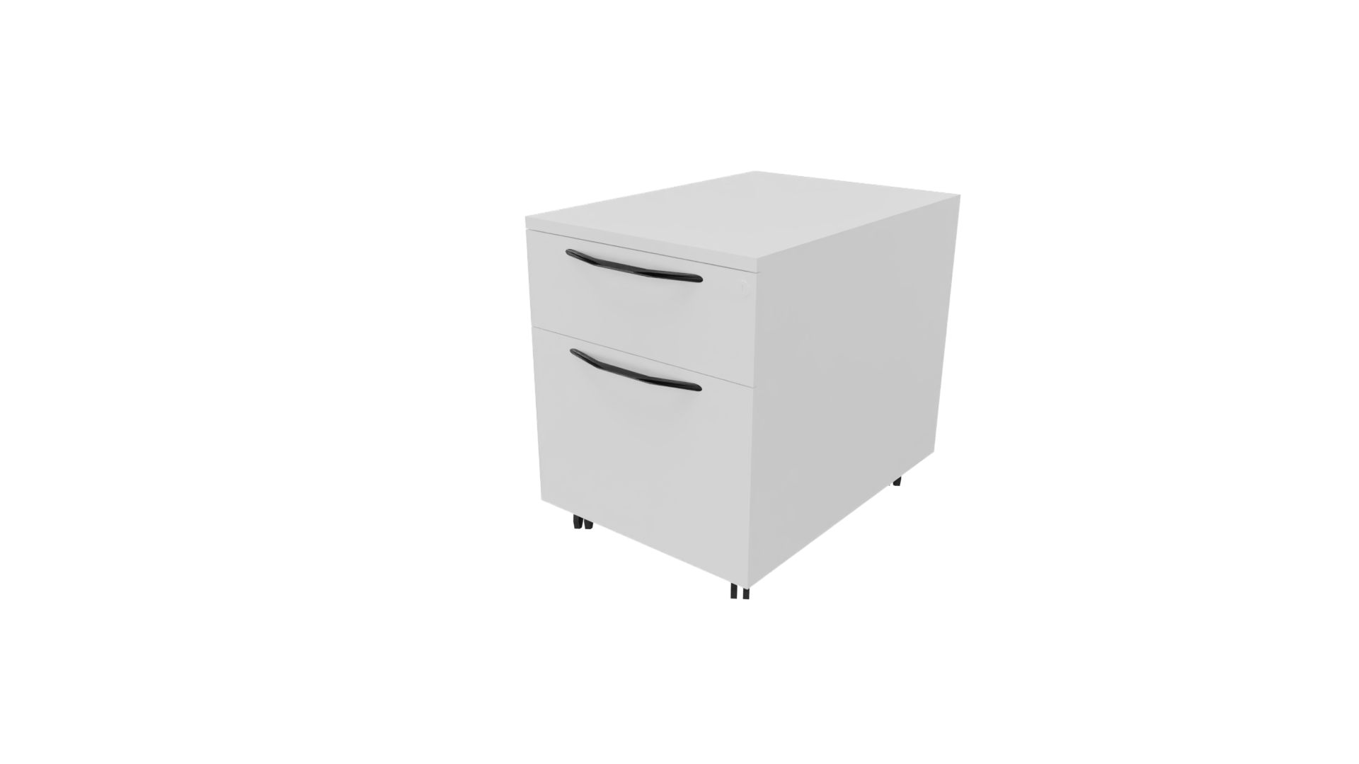 Verrijdbaar ladenblok 11611 - 44 x 60 x 58 cm. - Wit - Wit afbeelding