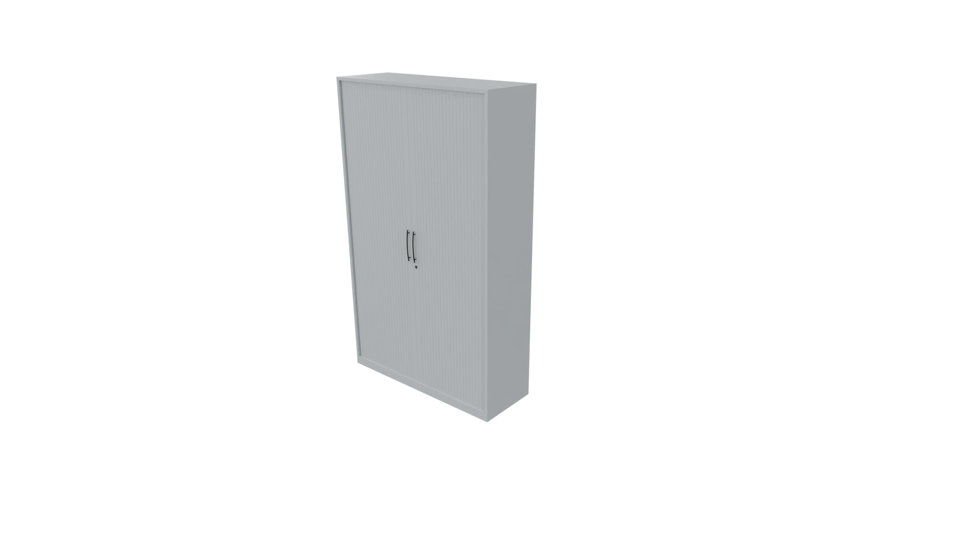 Roldeurkast 12111 - 198 x 120 x 43 cm. - Alu afbeelding