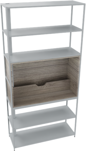 Kastelement 23201 - 244 x 119 x 43 cm. - Alu - Eiken YT63A