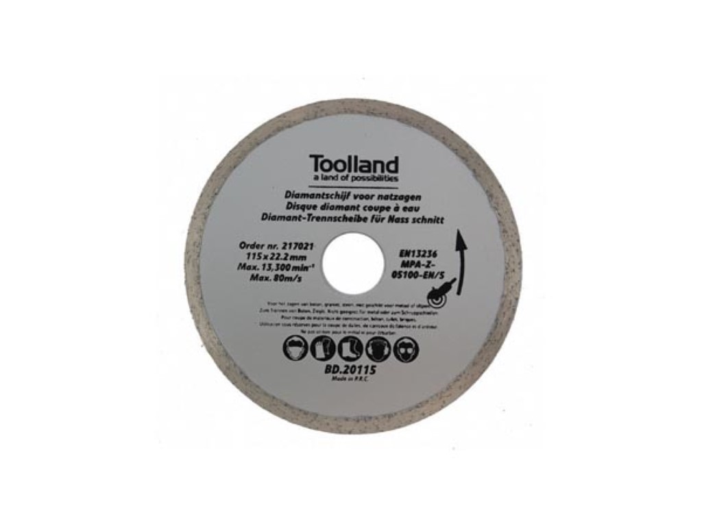 DIAMANTSCHIJF - 180 mm x 25.4 mm afbeelding