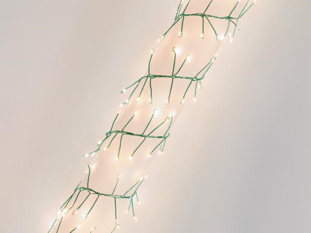 Bundlelight LED - 6 m - 600 arizona witte lampen - groene draad - 24 V afbeelding