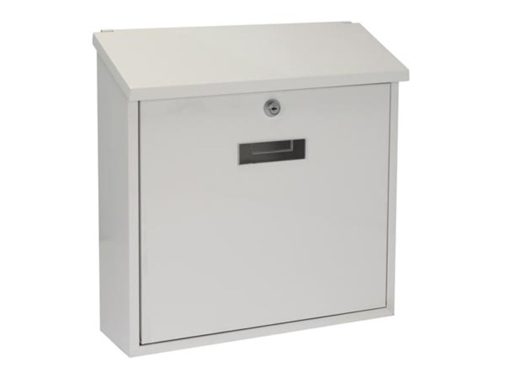 BRIEVENBUS - MONACO - WIT - 36,8 x 36,5 x 10 cm afbeelding