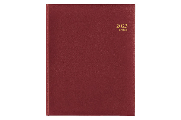 Agenda 2027 Brepols Concorde Lima 7dagen/2pagina's bordeaux