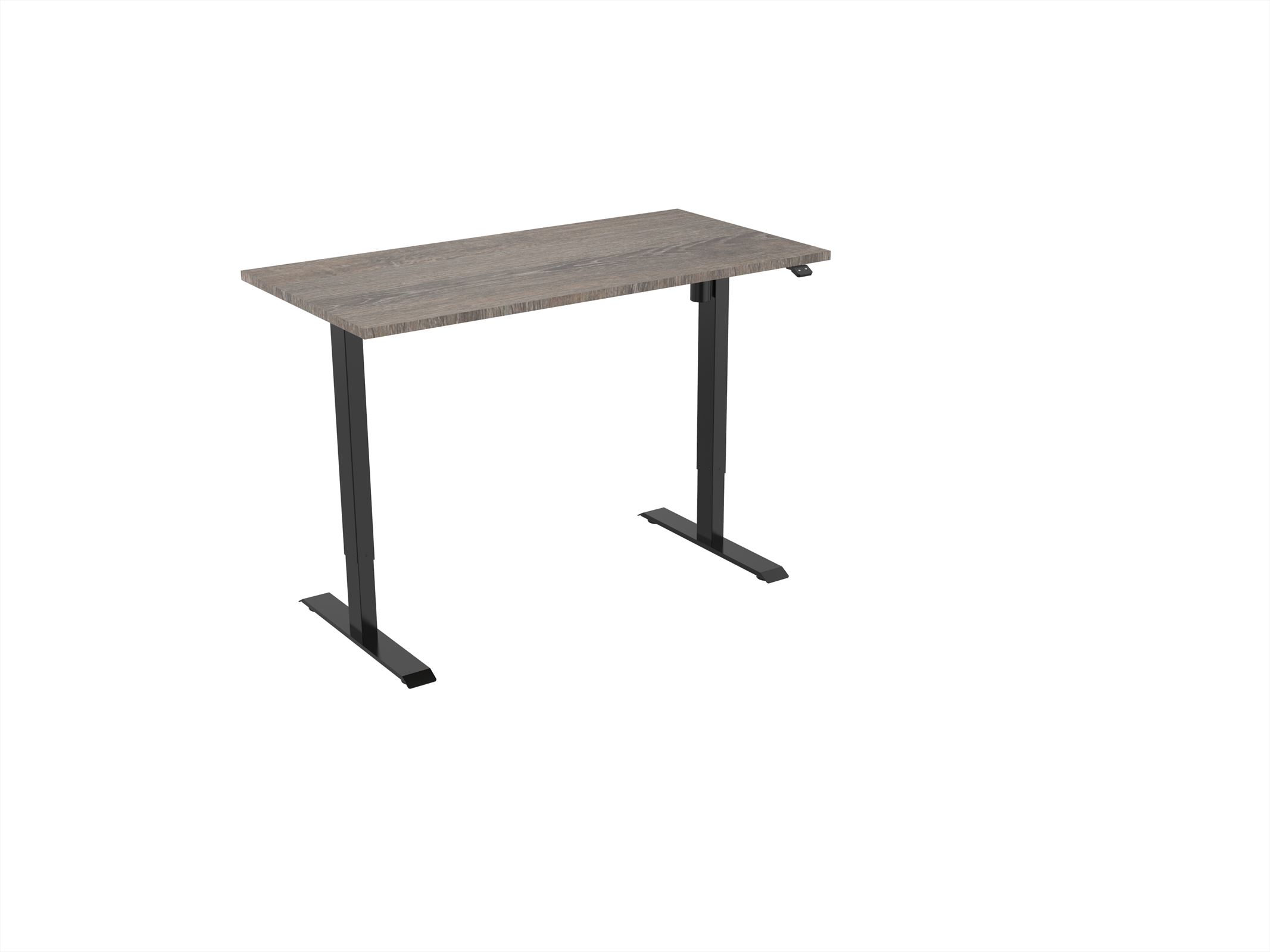 Elektrisch verstelbaar zit-sta bureau Tsherysh Black Logan 100 x 80 afbeelding