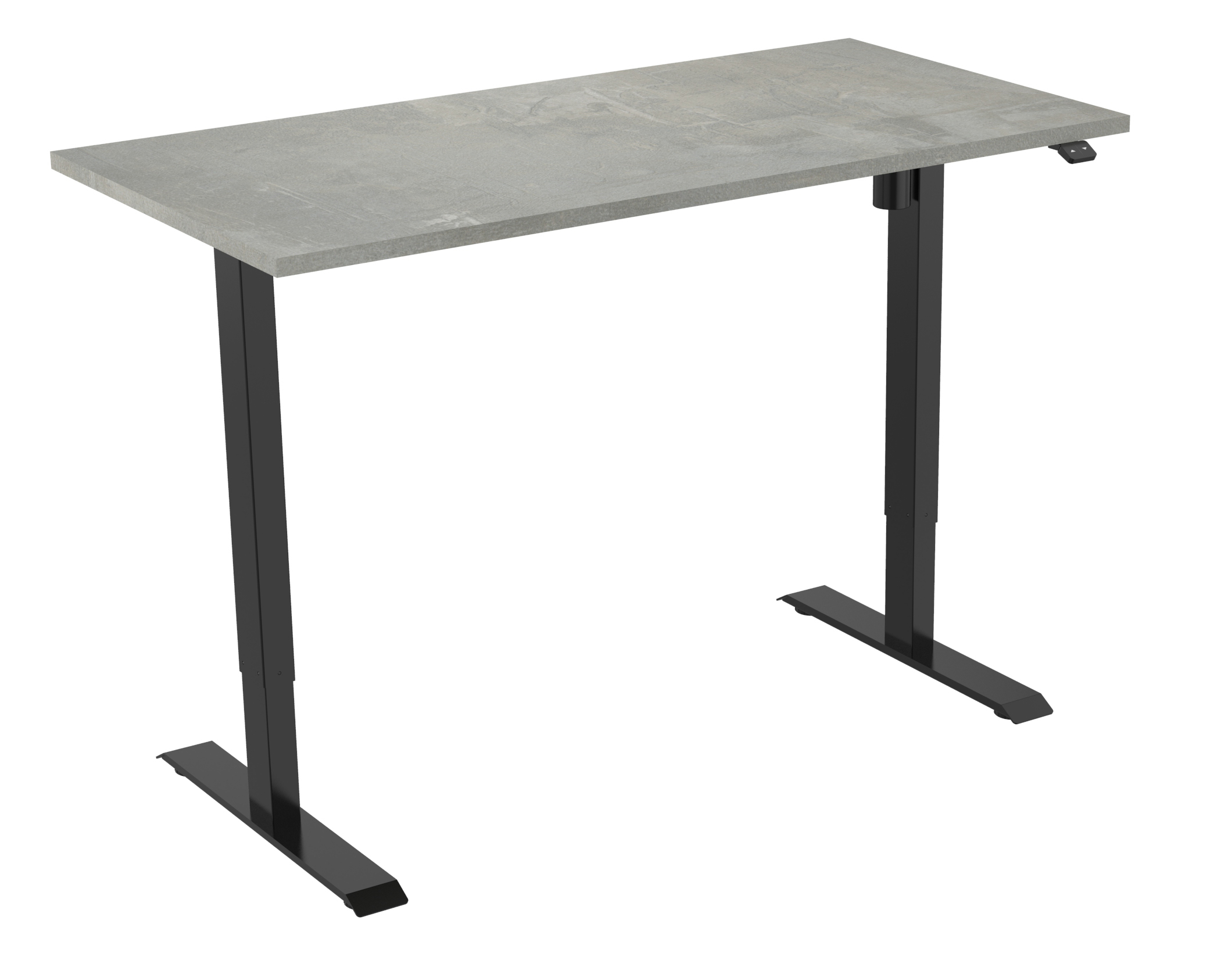 Elektrisch verstelbaar zit-sta bureau Tsherysh Black Robson 100 x 80 afbeelding