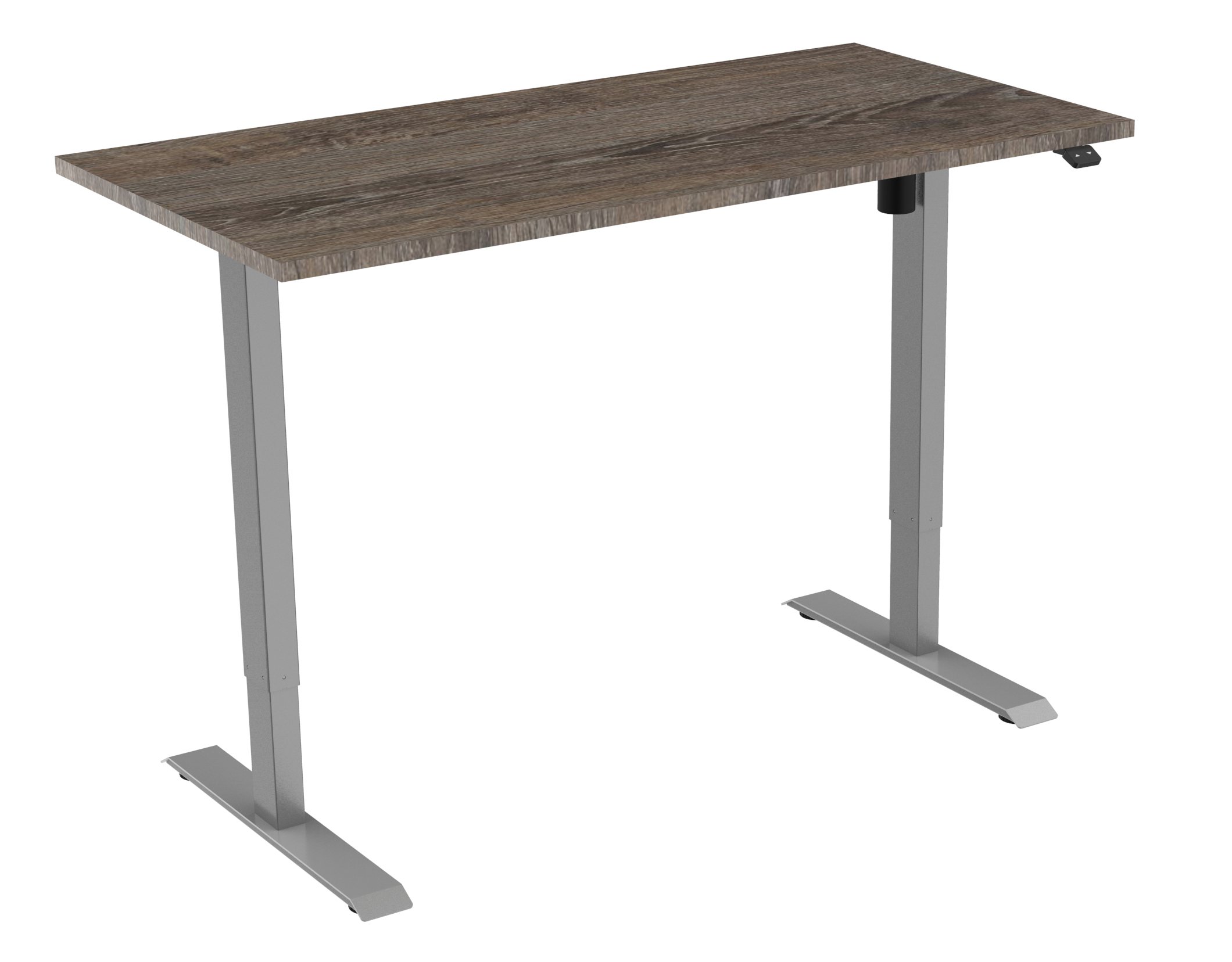 Elektrisch verstelbaar zit-sta bureau Tsherysh Gray Logan 120 x 80 afbeelding