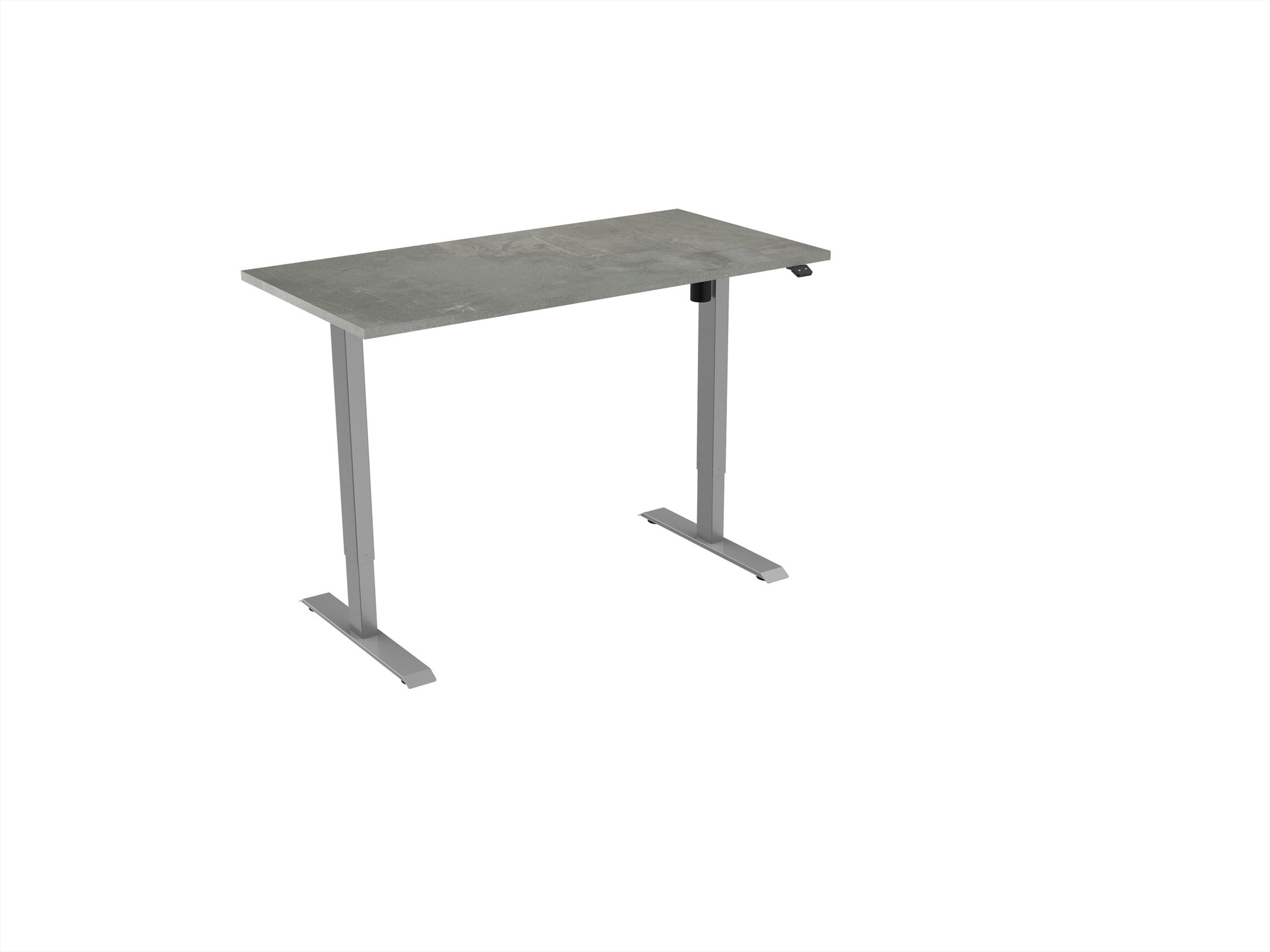 Elektrisch verstelbaar zit-sta bureau Tsherysh Gray Oxyd 100 x 80 afbeelding