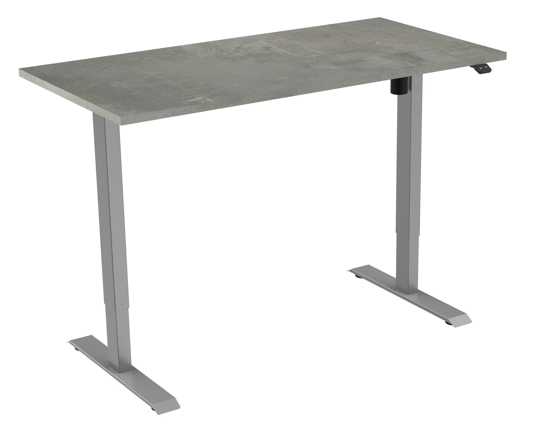 Elektrisch verstelbaar zit-sta bureau Tsherysh Gray Oxyd 120 x 80 afbeelding