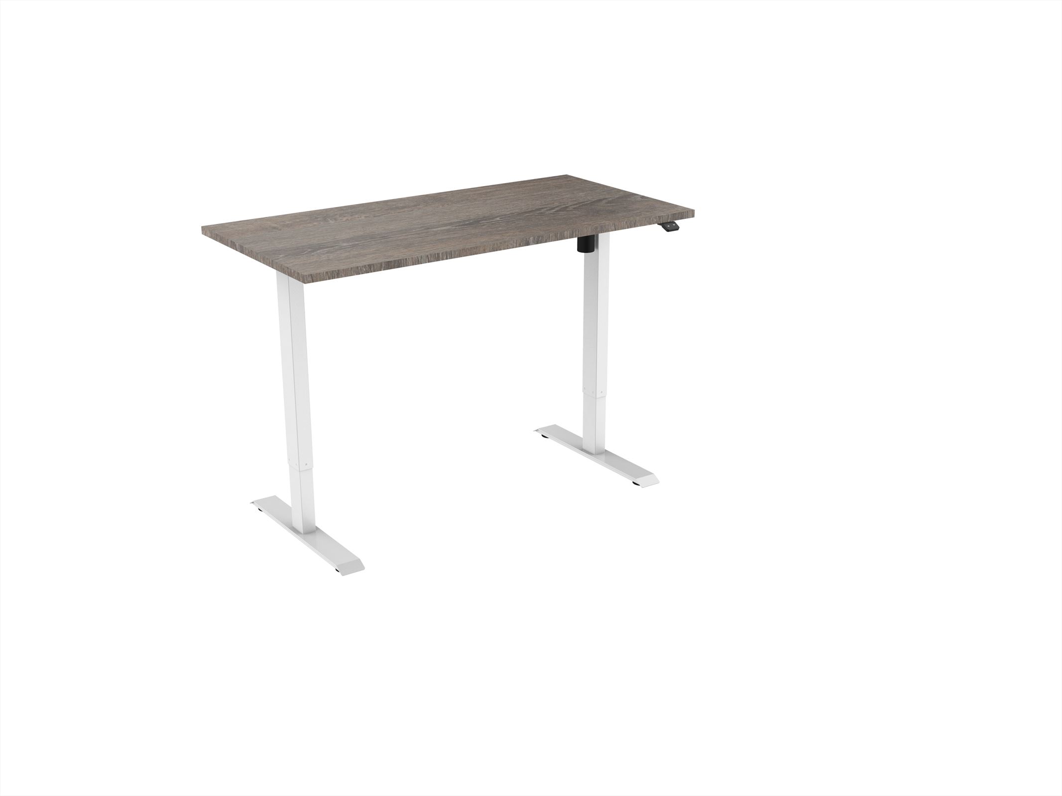 Elektrisch verstelbaar zit-sta bureau Tsherysh White Logan 100 x 80 afbeelding