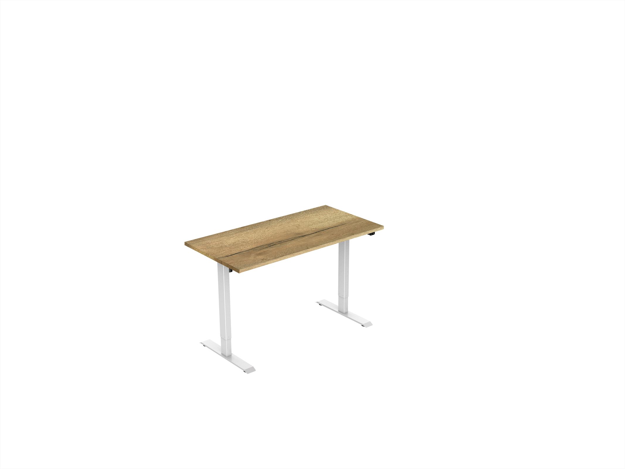 Elektrisch verstelbaar zit-sta bureau Tsherysh White Natural 120 x 80 afbeelding