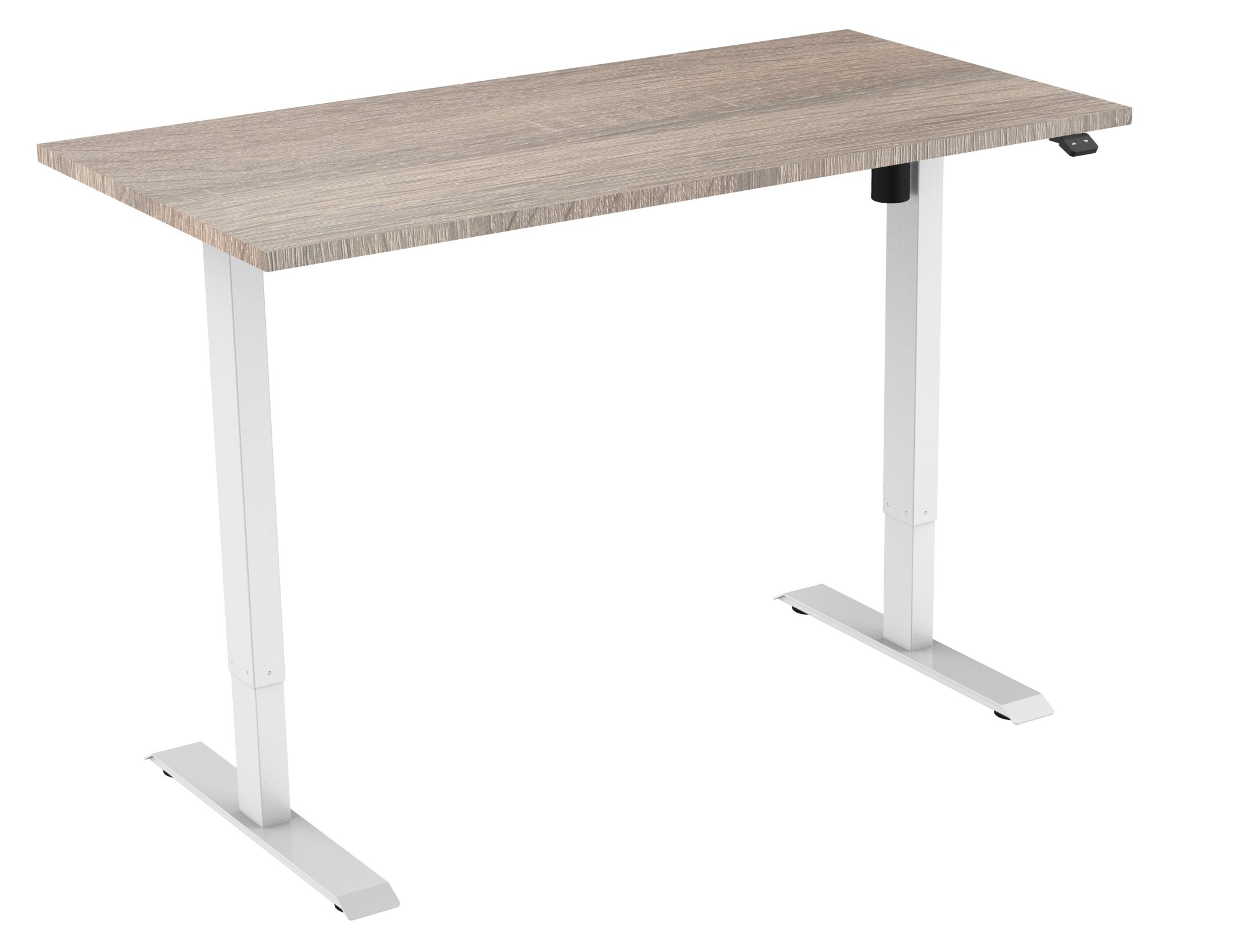 Elektrisch verstelbaar zit-sta bureau Tsherysh White Robson 120 x 80 afbeelding