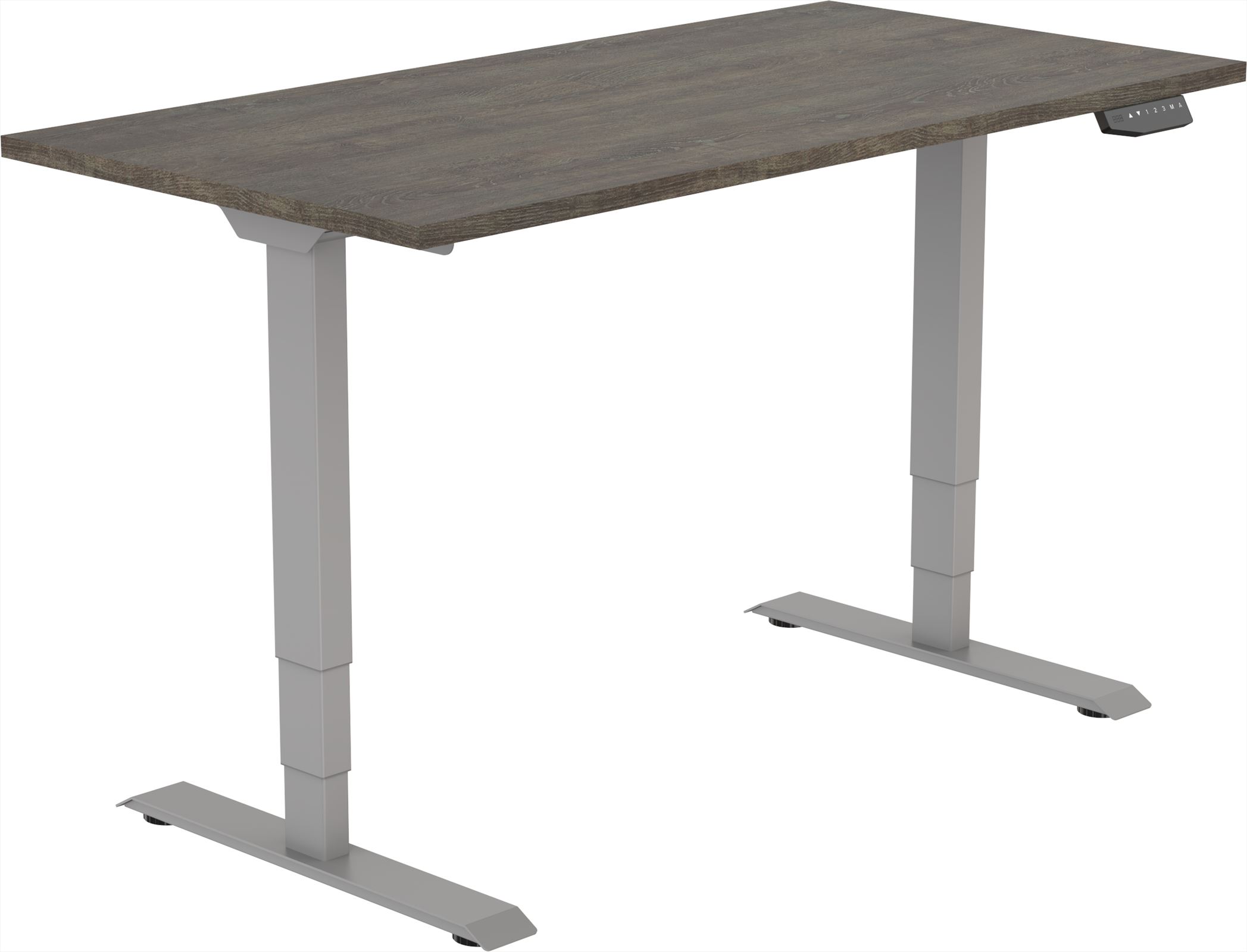 Elektrisch Zit-Sta Bureau Tsherysh Gray Logan 160 x 80 afbeelding