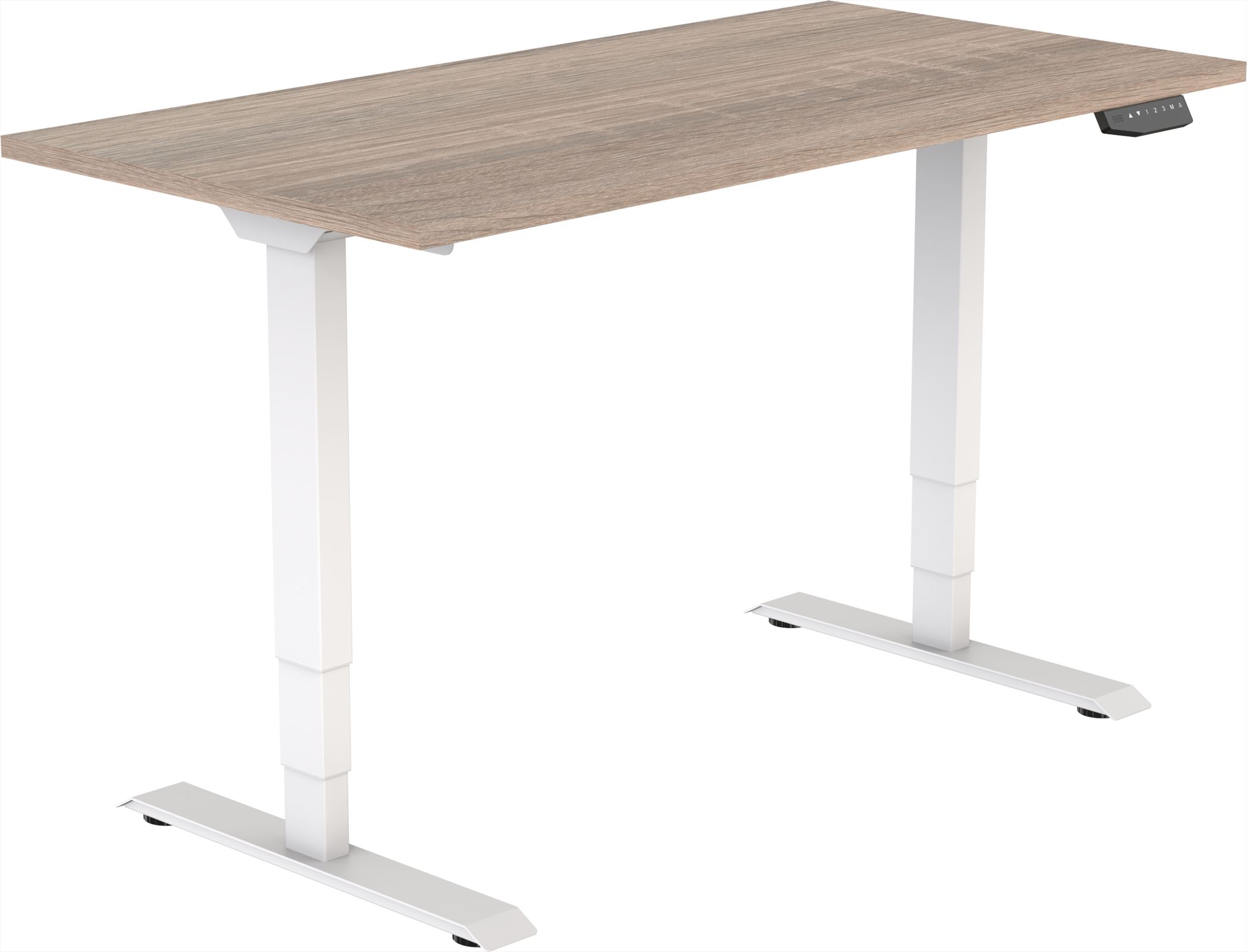 Elektrisch Zit-Sta Bureau Tsherysh White Robson 160 x 80 afbeelding