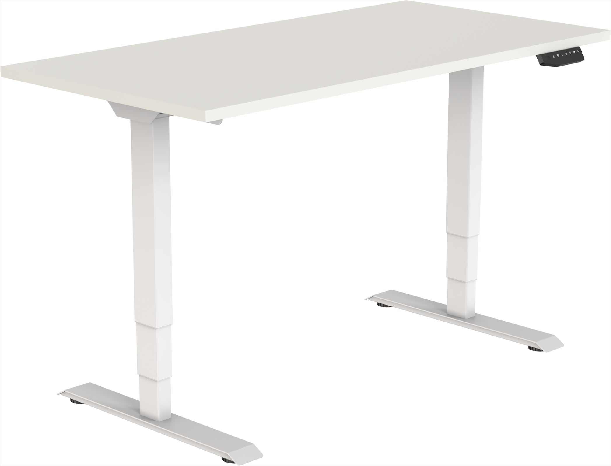 Elektrisch Zit-Sta Bureau Tsherysh White 140 x 80 afbeelding