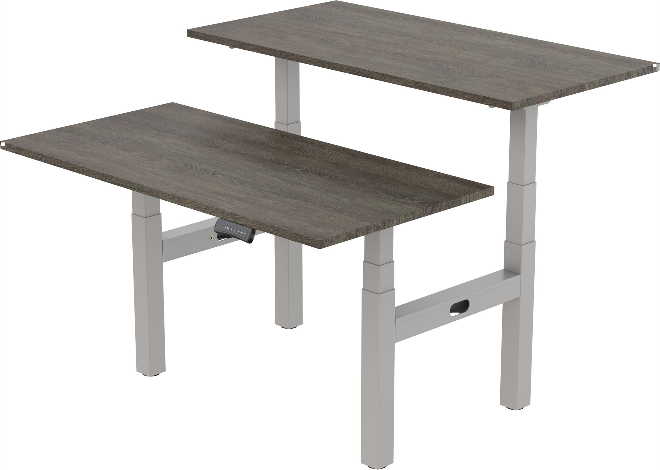 Elektrisch verstelbaar zit-sta bureau Tsherysh Bench Gray Logan 120 x 80 afbeelding